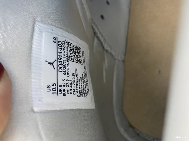 Rep TBK Foam Jordan Mint DQ4914-103 Air WMNS 6 0825